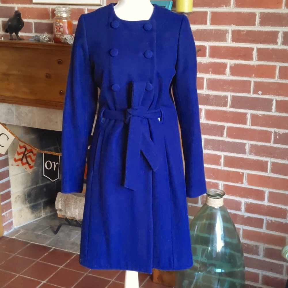 Beautiful navy wool jacket